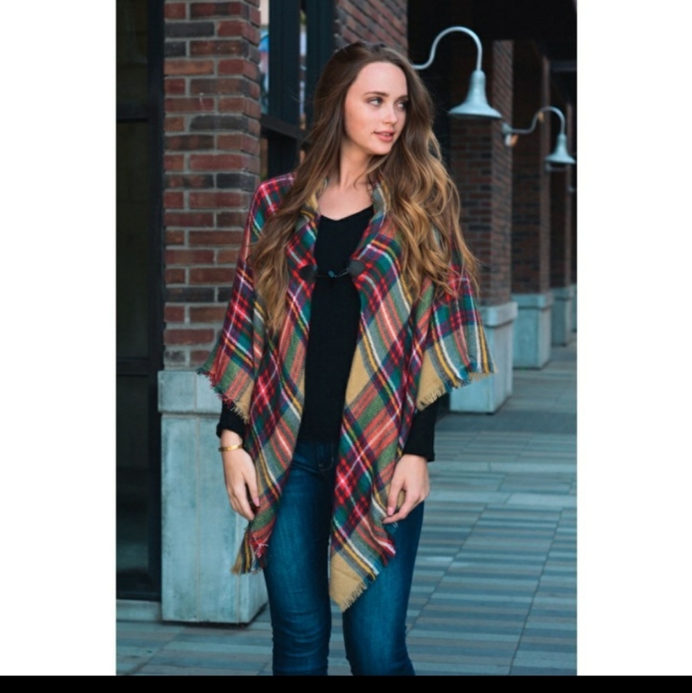 Khaki Poncho